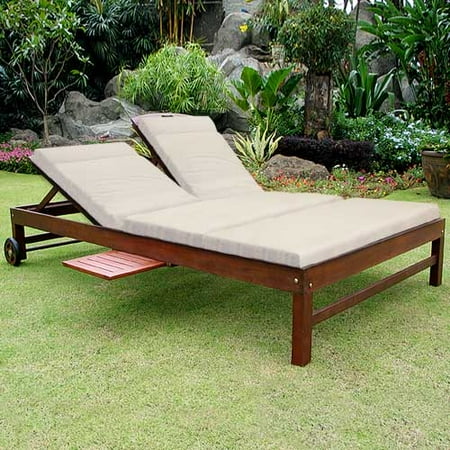 Delahey Double Chaise Lounge - Walmart.com