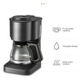 Wobythan 6 Cup Coffee Maker 600W Small Coffee Maker with Glass Carafe