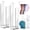 U Shape - Adhesive Mount, variant on TRINKA 2-Pack Acrylic Hat Hook for Baseball Caps, No-Drill Adhesive Wall Organizer for Door Bedroom Closet, Clear