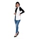 thumbnail image 2 of Chaleco Bléiser Mujer Frente Abierto Vestir Elegante Casual, 2 of 4