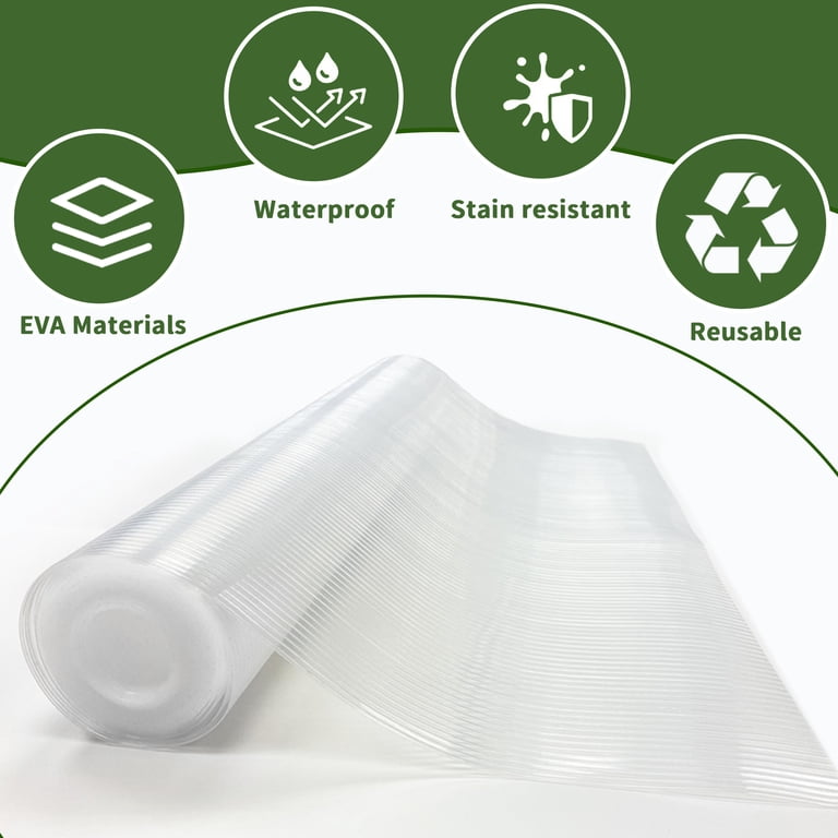 Fabulas Non-Slip Shelf Liner, 12" x 20', Waterproof photo 3