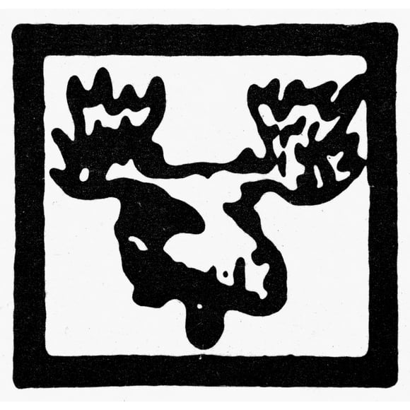 Bull Moose Campaign, 1912. /Nbull Moose Party Presidential Campaign Symbol For Theodore Roosevelt, 1912. Poster Print by  (24 x 36)