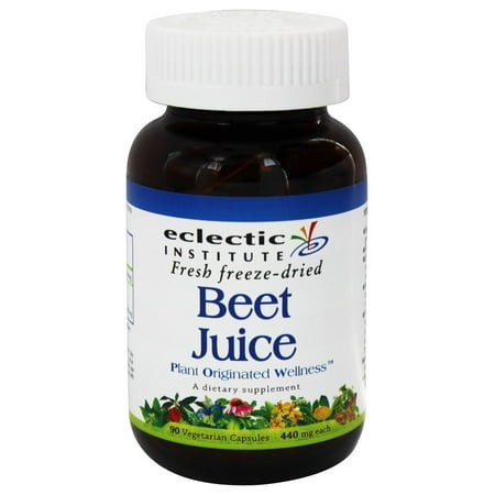 Eclectic Institute - Beet Juice Fresh Freeze-Dried 440 mg. - 90 Vegetarian