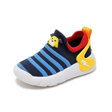 

Engtoy Kids Boys Girls Shoes Breathable Casual Knit Sneakers