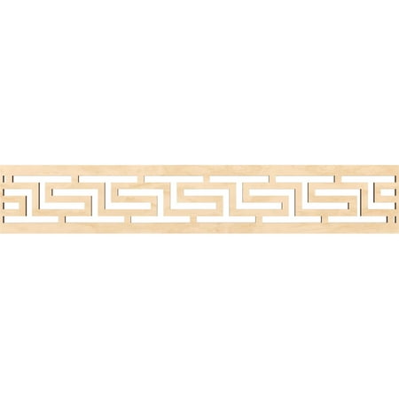 

Ekena Millwork 46 5/8 W x 8 H x 3/8 T Tulum Fretwork Moulding Birch