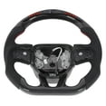 thumbnail image 4 of Flat Bottom Steering Wheel,Carbon Fiber LED Shift Steering Wheel Steering Wheelfor Dodge Elevate Your Experience, 4 of 9