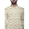 thumbnail image 3 of Atasi Kurta Traditionnelle en Coton Imprimé Col Mandarin pour Hommes Chemise Décontractée, 3 of 5