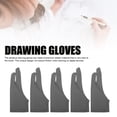 thumbnail image 3 of Guantes De Dibujo Resistentes Al Desgaste, Resistentes Al Sudor, Guantes Artísticos Con Dos Dedos Para Pintar, Dibujar Y Escribir, Artistas, Mano Izquierda Derecha [Guantes De, 3 of 7