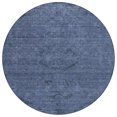 thumbnail image 2 of Addison Rugs Chantille Indoor/Outdoor Traditional Global Navy Washable Round Rug, 8' x 8', 2 of 6