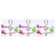 thumbnail image 2 of Guardurnaity Piercings falsos Encanto Estilo simple Accesorio de moda Mujer Adornos de senos Mariposas Pezones Anillos para mujeres Ceniza beige Type1 NO1, 2 of 6