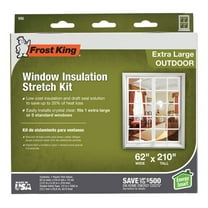 Frost King V95H, 62-Inch by 210-Inch, Clear