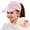 Light Pink, variant on Baby Hat Girls Ponytail Visor Baseball Cap Breathable Adjustable Sun Beige One Size