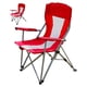 thumbnail image 4 of Silla de campamento portátil silla de campamento plegable de tela de Oxford silla de campamento de pesca al aire libre estante de Copa picnic rojo, 4 of 10