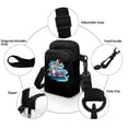 thumbnail image 5 of HELLHERO Vintage Ice Cream Truck Crossbody Bags, Leakproof, Travel, Outdoor and Daily Use Polyester 4.33x1.97x7.09, 5 of 7