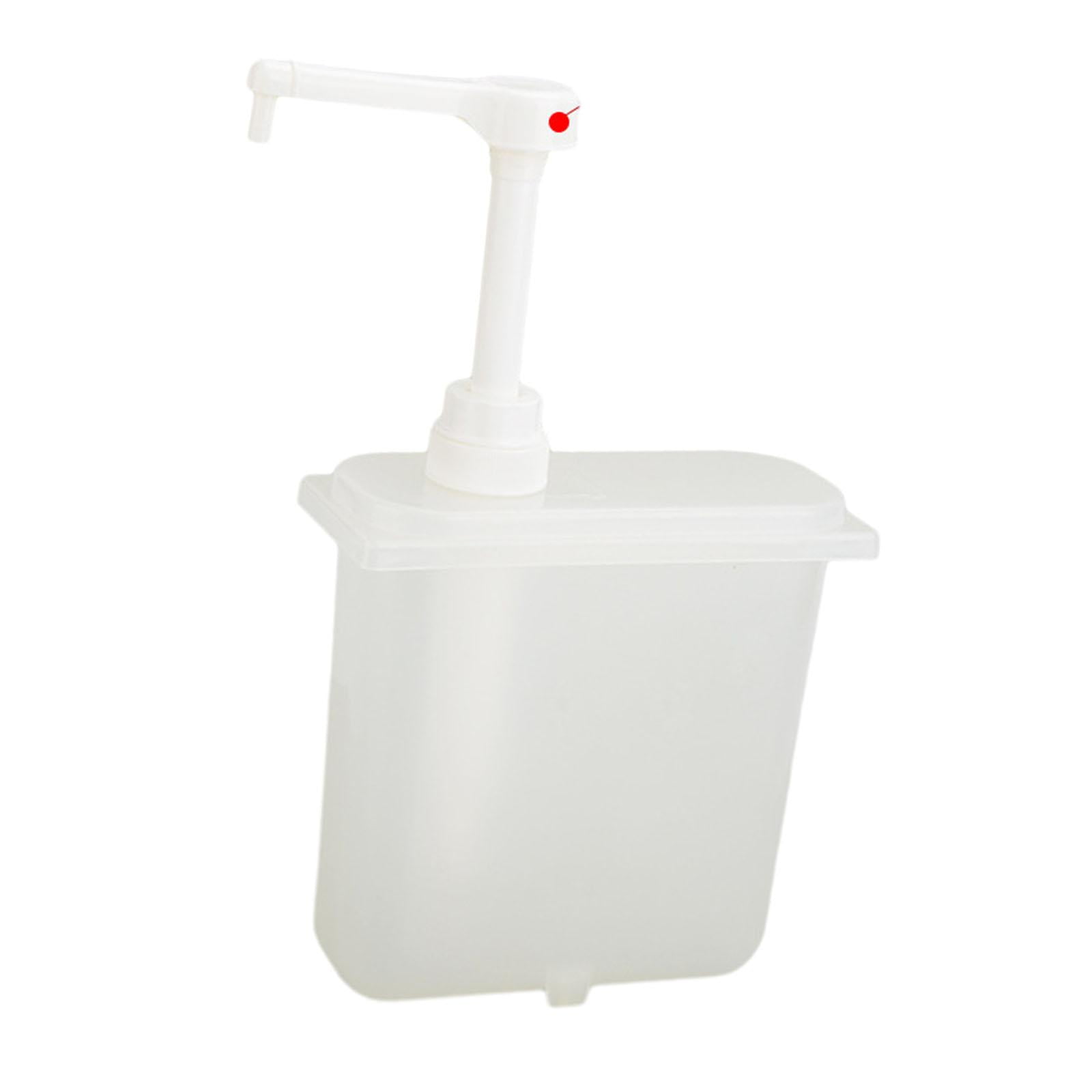 Baoblaze Condiment Pump Sauces Pump Bottles Salad Syrup Bottle for Kitchen Restaurant 1L