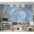thumbnail image 3 of Tiptophomedecor Abstract Wallpaper Wall Mural - Rose Blue, 3 of 7