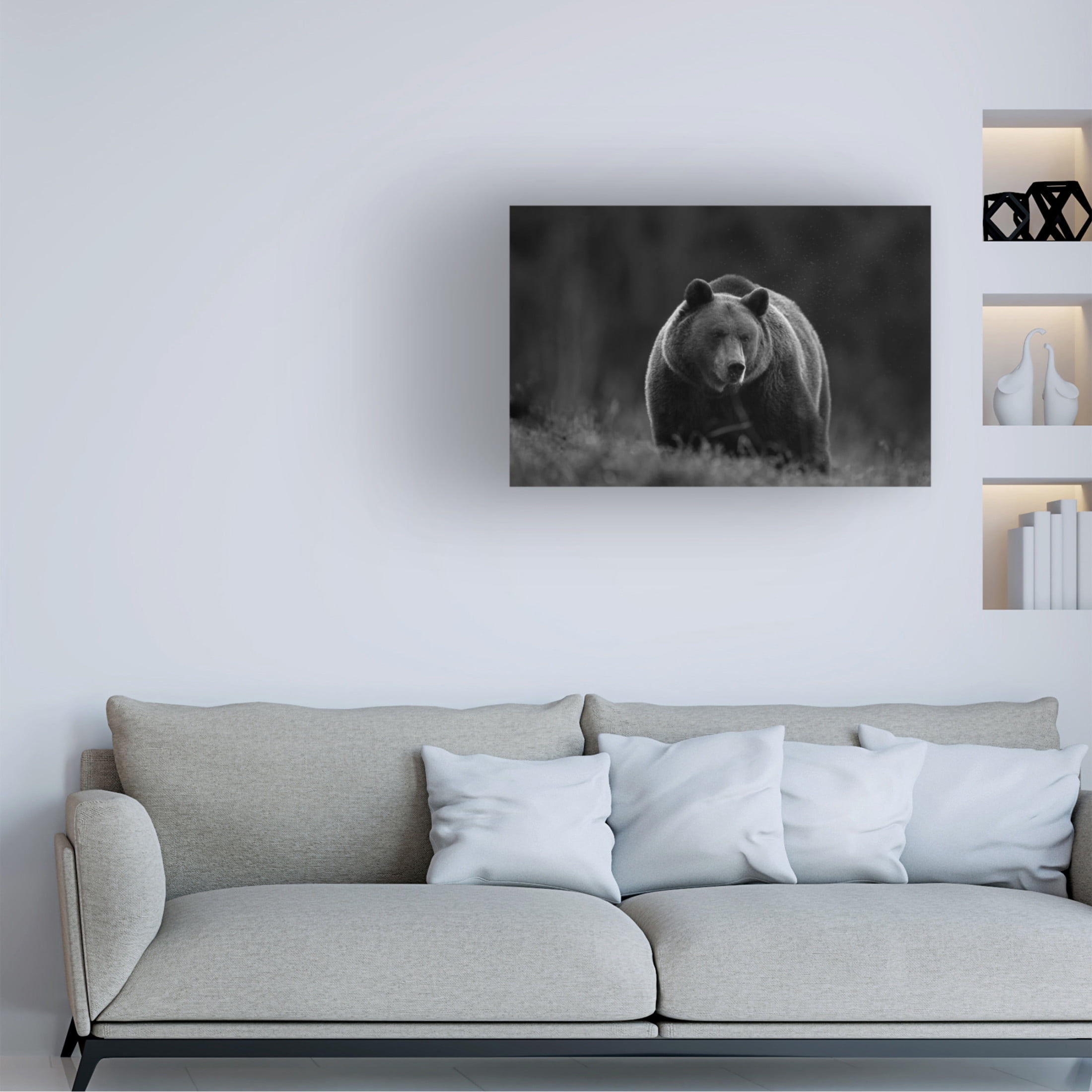 Trademark Fine Art Sebastian Mastahac  Untitled Canvas Wall Art