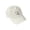 White, variant on XFeng Beige Double Linked Heart Embroidery Baseball Cap, Solid Light Cream Adjustable Sweet Women Casual Dad Hat