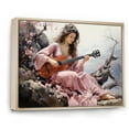 thumbnail image 2 of Designart "Japon Art love Music" Japan Art Floater Framed Wall Decor, 2 of 7