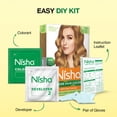 thumbnail image 6 of (4 pack) Nisha Creme Hair Color | Permanent Long Lasting Blonde Hair Dye Colour Kit | Honey Blonde | Mini Box 40gm / 1.35 Oz, 6 of 9