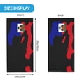 thumbnail image 3 of Cooling Neck Gaiter Face Cover Scarf Flag Of Haiti Protection Mask Windproof Hiking Cycling Running For Men Women, 3 of 7