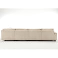 thumbnail image 6 of Beige Corduroy Modular Sofa, Easy Assembly / Create a Comfortable Residential Space, 6 of 6