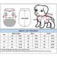 thumbnail image 1 of Pijamas de poliéster para mascotas suéter cálido de invierno suave ropa de mono para perros (azul M) Sywqhk Libre de BPA, 1 of 9