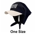 thumbnail image 2 of Byfri Integrated Scarf Baseball Cap Sun Protection Visor Hat for Women Summer Beach Wear One Size, 2 of 7