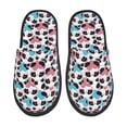 thumbnail image 2 of KLL Heart Panda Slippers for Women Men House Slip on Indoor Outdoor Bedroom Furry Fleece Lined Ladies Comfy Anti-Skid Rubber Hard Sole-Large, 2 of 8