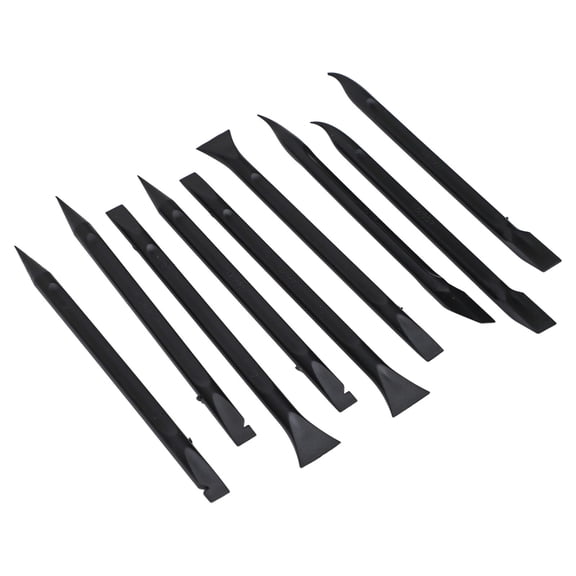 9Pcs Plastic Scraper Multi-Purpose Non-Scratch Cleaning Tool Small Narrow Spaces