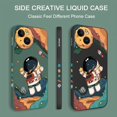 thumbnail image 4 of Funda de teléfono Hello Astronaut para iPhone, 15, 14, 13, 12, 11 Pro Max, Mini, X, XR, XS, SE2020, 8, 7 Plus, 6, 6S Plus, 4 of 5