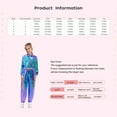 thumbnail image 7 of Zaldita Kids Girls 2 Piece Holographic Street Jazz Hip Hop Modern Dance Outfit Flap Pocket Zip Up Jacket with Pants Set Black 8, 7 of 7