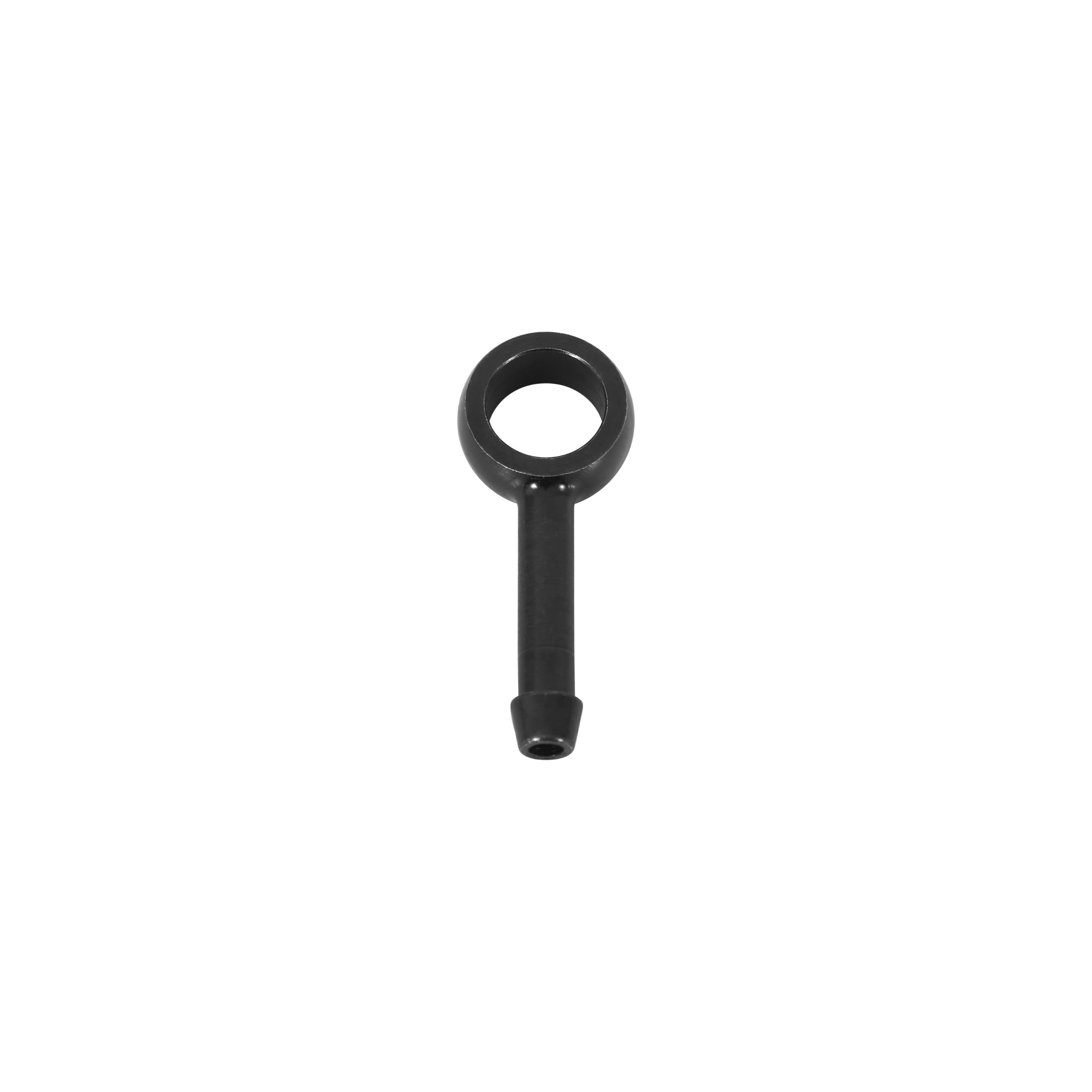 AEM 25-610 Banjo to 7mm Barb Vacuum Fitting for AEM Adjustable Fuel Pressure Regulator, Black Anodized