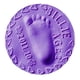 thumbnail image 4 of Kit de manualidades para padres e hijos con arcilla ultraligera para recién nacidos con huella de mano y pie Púrpura, 4 of 8