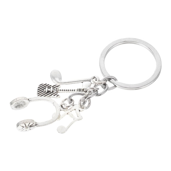Music Keychain Headphones Key Fob Key Rings Pendants Key Chains Keychain for Women's Keys Backpack Pendant