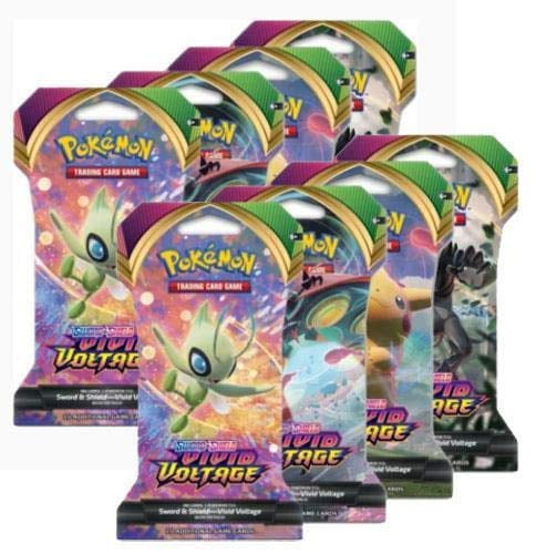 Pokémon VIVID VOLTAGE Factory Sealed Booster Packs 10 Card Packs Fresh From Box 