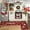 D, variant on Christmas Red Lattice Kitchen Rug Set 2 Piece, Cushioned Anti-Fatigue Kitchen Floor Mats Waterproof Easy to Clean, Comfort Standing Kitchen Mat Set with Non-Slip Latex