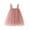 Dusty Pink, variant on IBTOM CASTLE Toddler Baby Girl Princess Tutu Dress Tulle Bowknot Birthday Cake Smash Outfit Summer Wedding Dress for Photo Shoot 9-12 Months Dusty Pink