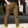 thumbnail image 4 of Tactical Waterproof Pants For Men Cargo Tactical Hiking Pants Multi Pockets Stretch Quick Dry Lightweight Work Trousers, 4 of 4