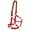 Red, variant on Weaver Original Breakaway Adj Halter w/Snap Averag