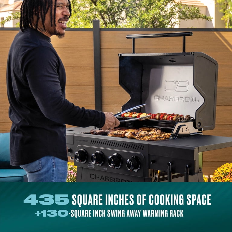 Charbroil Gas Grill, Performance Series FlavorMax 4 Burner Grill