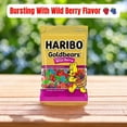 thumbnail image 2 of HARIBO Goldbears Wild Berry Gummy Bears, 4 oz Share Bag (Pack of 4) | Mixed Wild Berry Fruit Flavors | Soft & Chewy Gummies | Blueberry, Cherry, Strawberry, Raspberry & Blackberry, 2 of 8