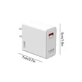 thumbnail image 3 of EGNMCR Charging Head Is A Plug Suitable For Mobile Phones Tablets Mice Headphones And Other Devices US Pl astic Charging plug, 3 of 6