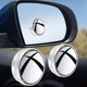 thumbnail image 4 of Espejo retrovisor auxiliar convexo para punto ciego de coche, espejo de estacionamiento transparente, gran angular Blanco, 4 of 9