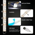 thumbnail image 3 of 5V USB LED Strip Light with Switch Decoration Waterproof Tape for House Room Backlight 1M 2M 3M 5M Ribbon, 3 of 6