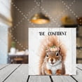 thumbnail image 2 of Be Confident Squirrel Decorative Wooden Box Sign Motivational Home Office Desk White Decor Inspirational Sign for Kids Bedroom Decor Woodland Animal Wood Plaque Block Sign 5x5 In, 2 of 5