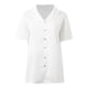 thumbnail image 5 of Blusa informal con botones y cuello de encaje para mujer: camisa elegante y versátil para el día a día, fácil de cuidar y lavable a máquina., 5 of 8