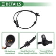 thumbnail image 4 of Sensor de Velocidad de Rueda ABS Unique Bargains Sensor ABS Sistema de Frenado Antibloqueo No.90921276 para Buick Excelle 2013 1 Pc Frontal Izquierdo, 4 of 7