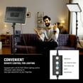 thumbnail image 2 of Neewer Basics BP300 2-Pack LED Video Light Kit - 2700K-6500K, 850lx, w/59" Stands & Phone Holders, 2 of 9
