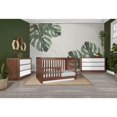 thumbnail image 6 of Evolur Maddox Modern Crib, Toffee and Brush White, 6 of 14